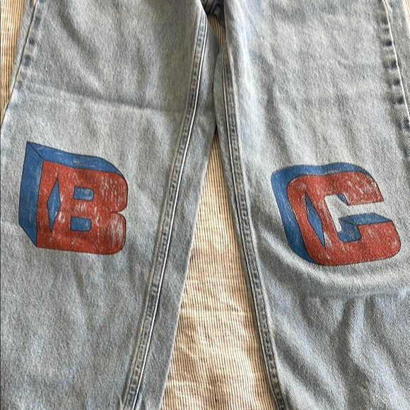 Kids Bobo Choses denim jeans with elastic waist - Picture 2 of 4